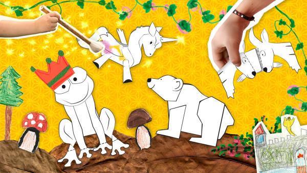 Mal- und Bastelaufrufe von ENE MENE BU zum Thema "Märchen"