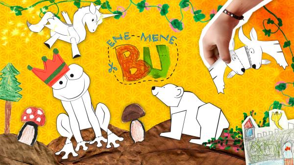 Mal- und Bastelaufrufe von ENE MENE BU zum Thema "Märchen"