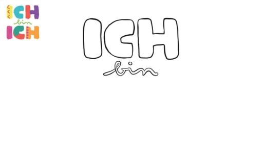 Ausmalbild ICH bin ICH | Rechte: KiKA