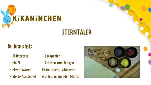 Anleitung für Sterntaler