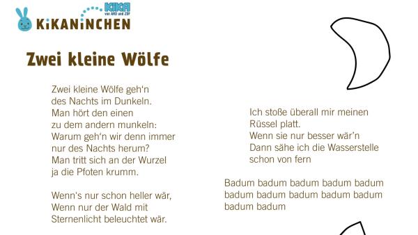 Zwei kleine Wölfe | Rechte: KiKA