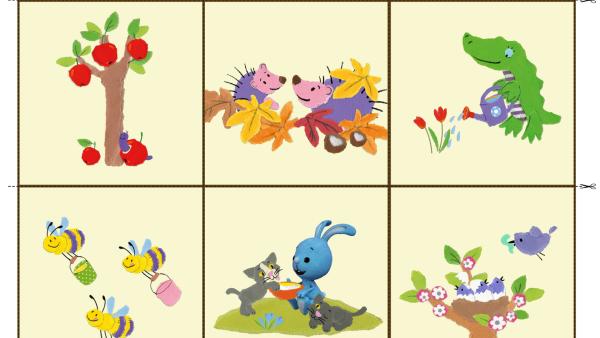 KiKANiNCHEN Merkspiel  selbst gestalten | Rechte: KiKA