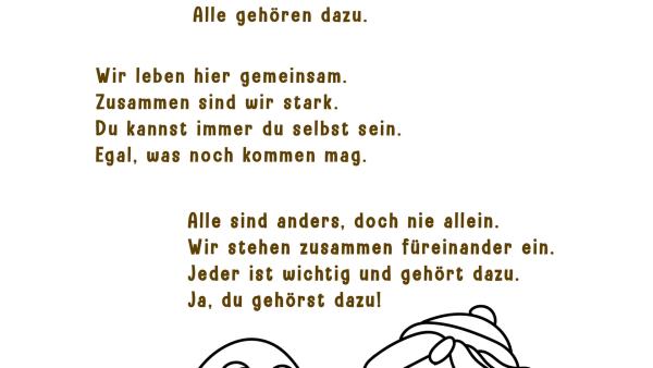 Maari und Jelly klatschen sich ab und halten zusammen. 