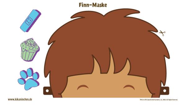 Finn - Maske | Rechte: TM/Splash Entertianment/LLC/KiKA