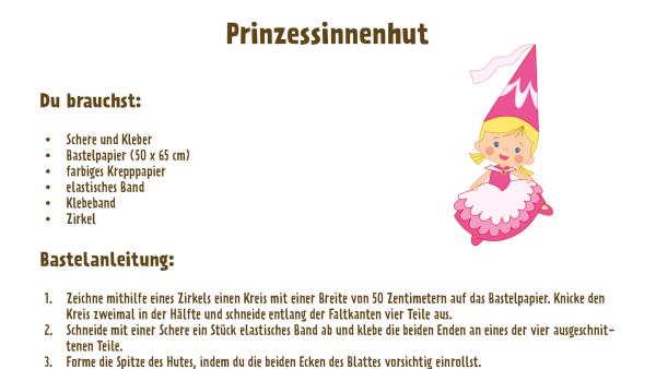 Prinzessinnenhut basteln  | Rechte: TM/Splash Entertianment/LLC/KiKA